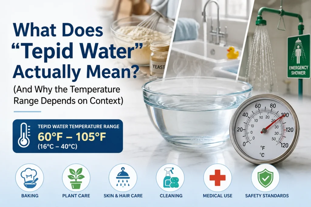 Tepid Water